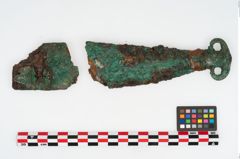 Foto von Bronzedolchscheide (NHMW-PRAE-002322)
